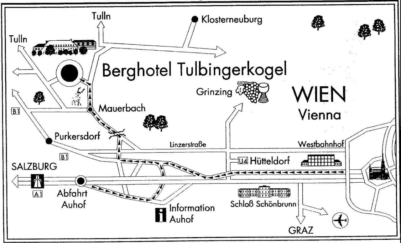 Berghotel Tulbingerkogel Mauerbach Eksteriør bilde